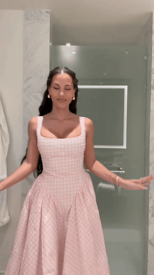 Pink Maids Dress