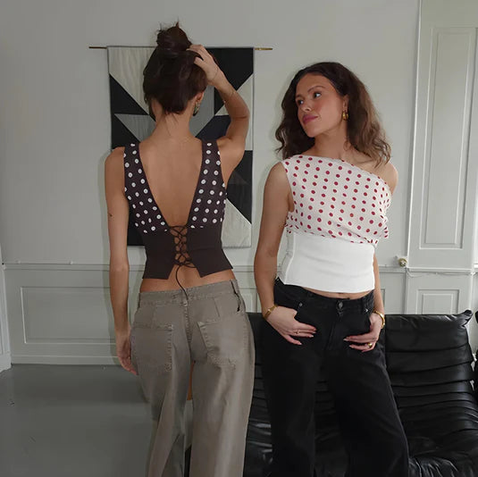 Polka Dot Top