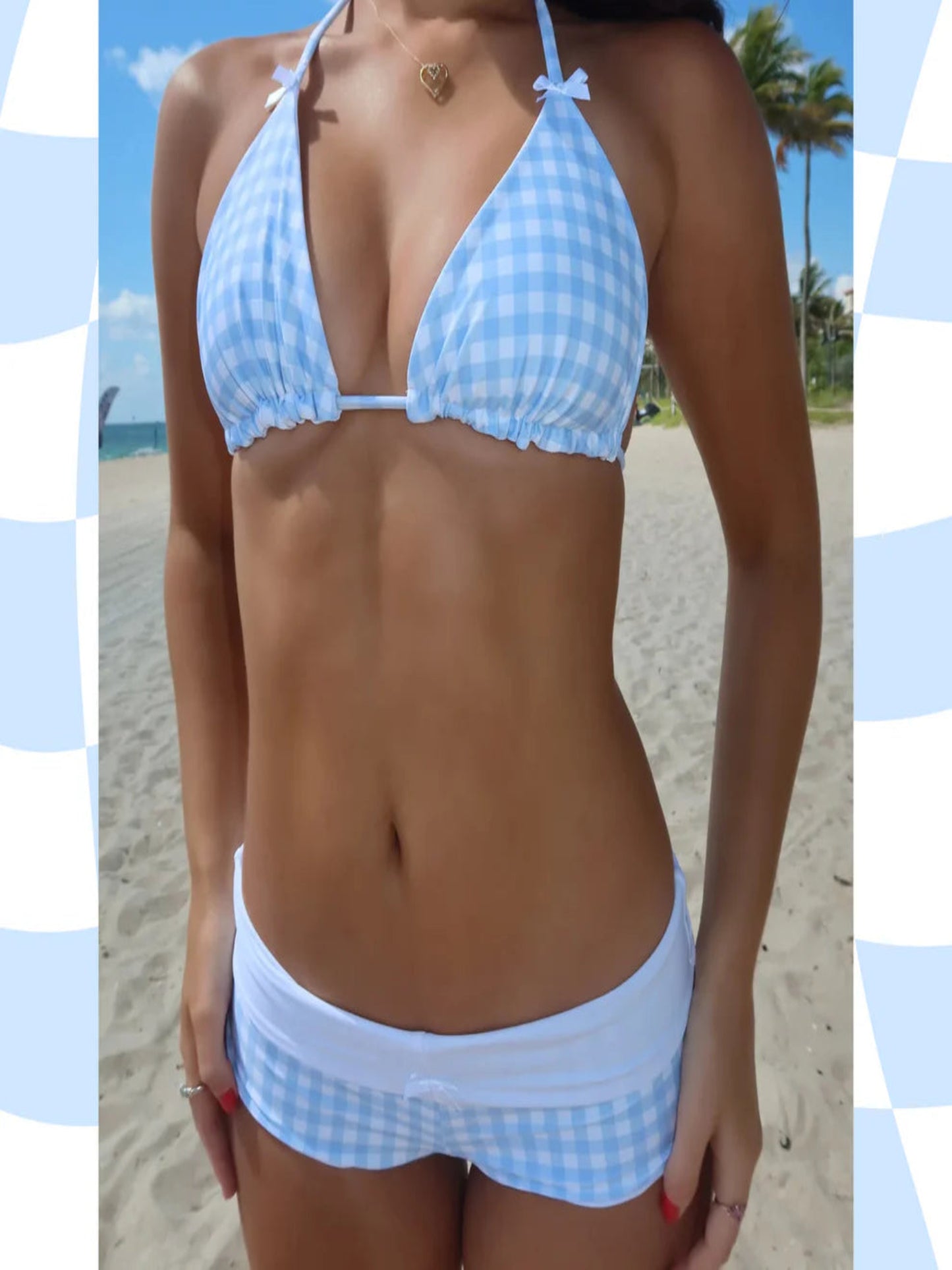 Gingham Dream 2 Piece Bikini Set