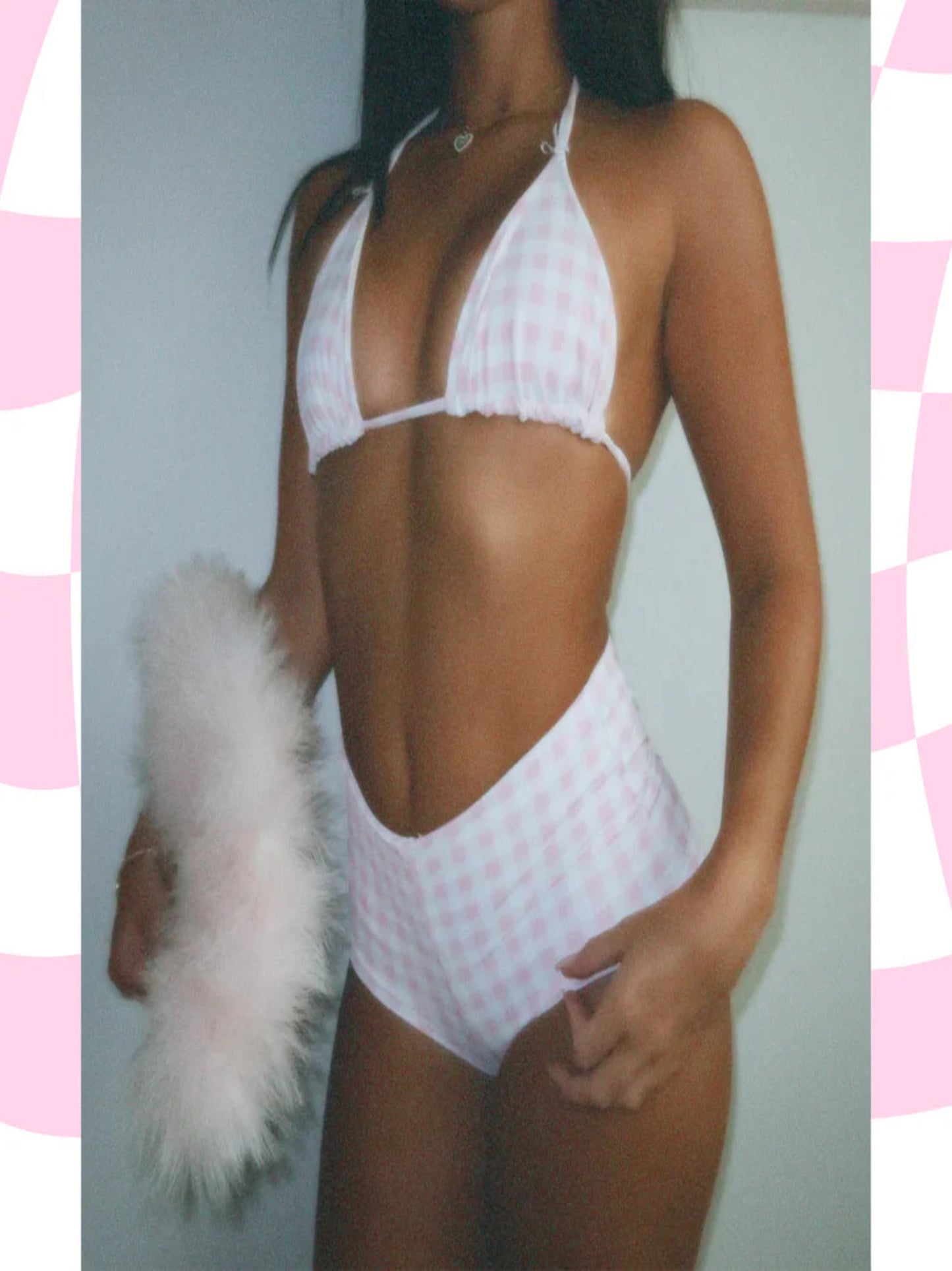 Gingham Dream 2 Piece Bikini Set