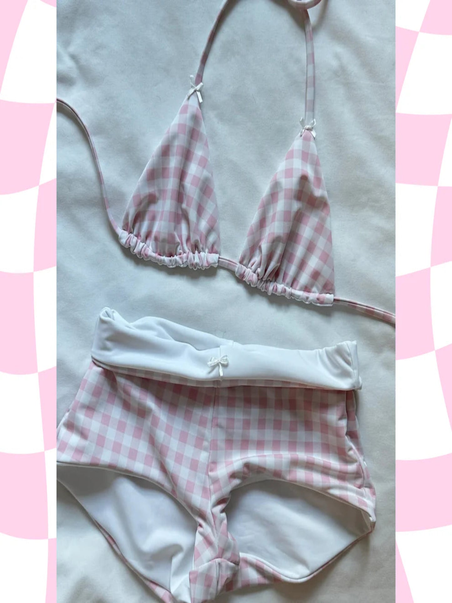 Gingham Dream 2 Piece Bikini Set