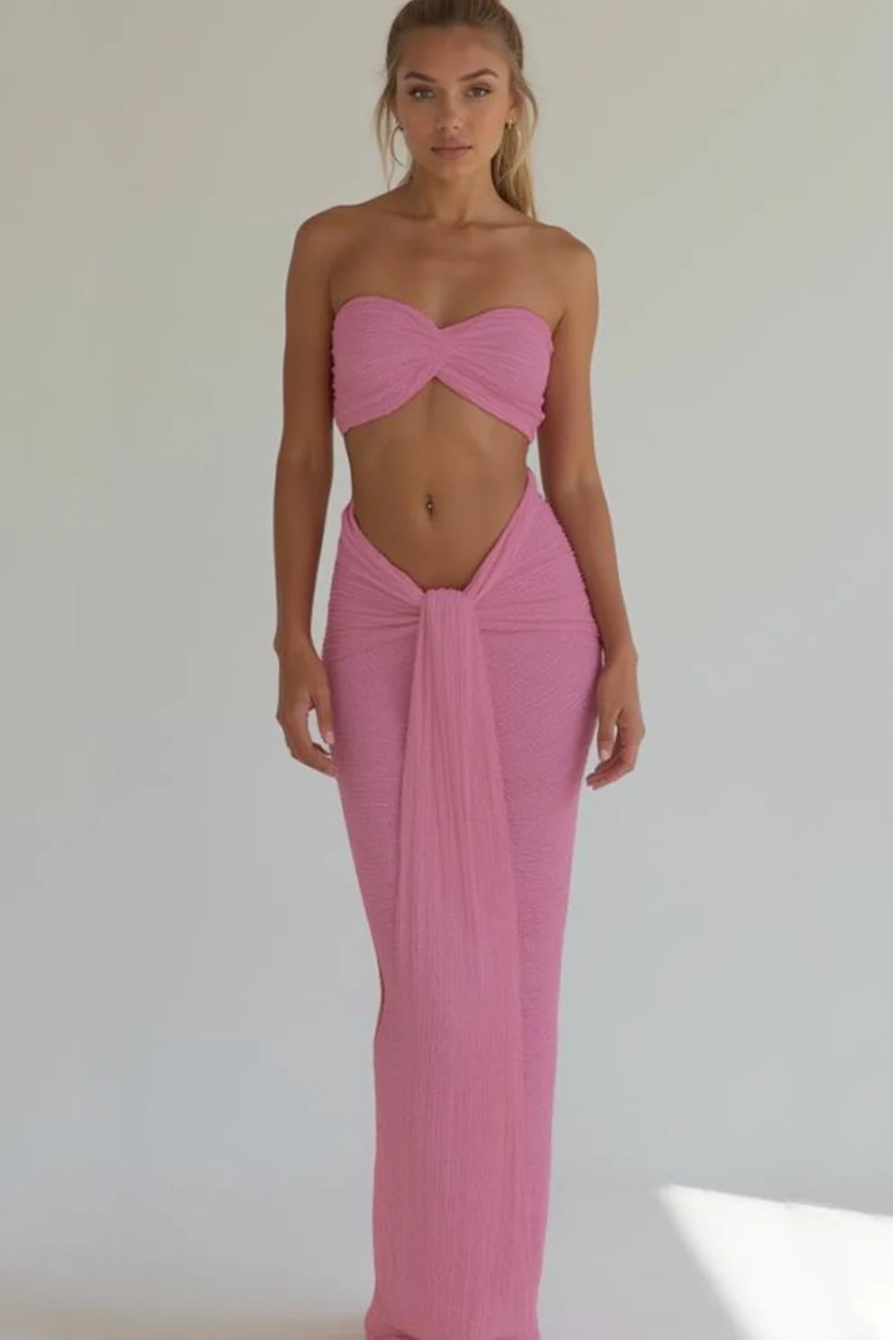 Two Piece Maxi Dress