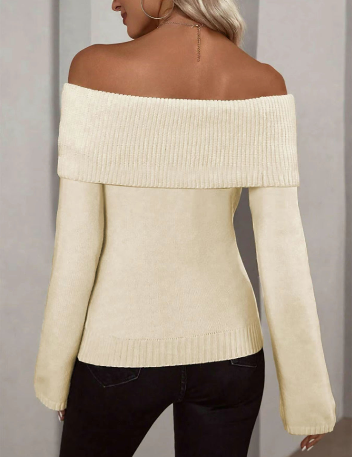 Off The Shoulder Sweater