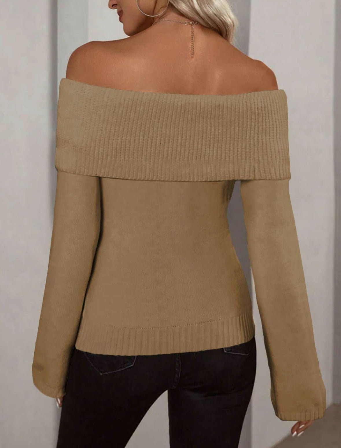 Off The Shoulder Sweater