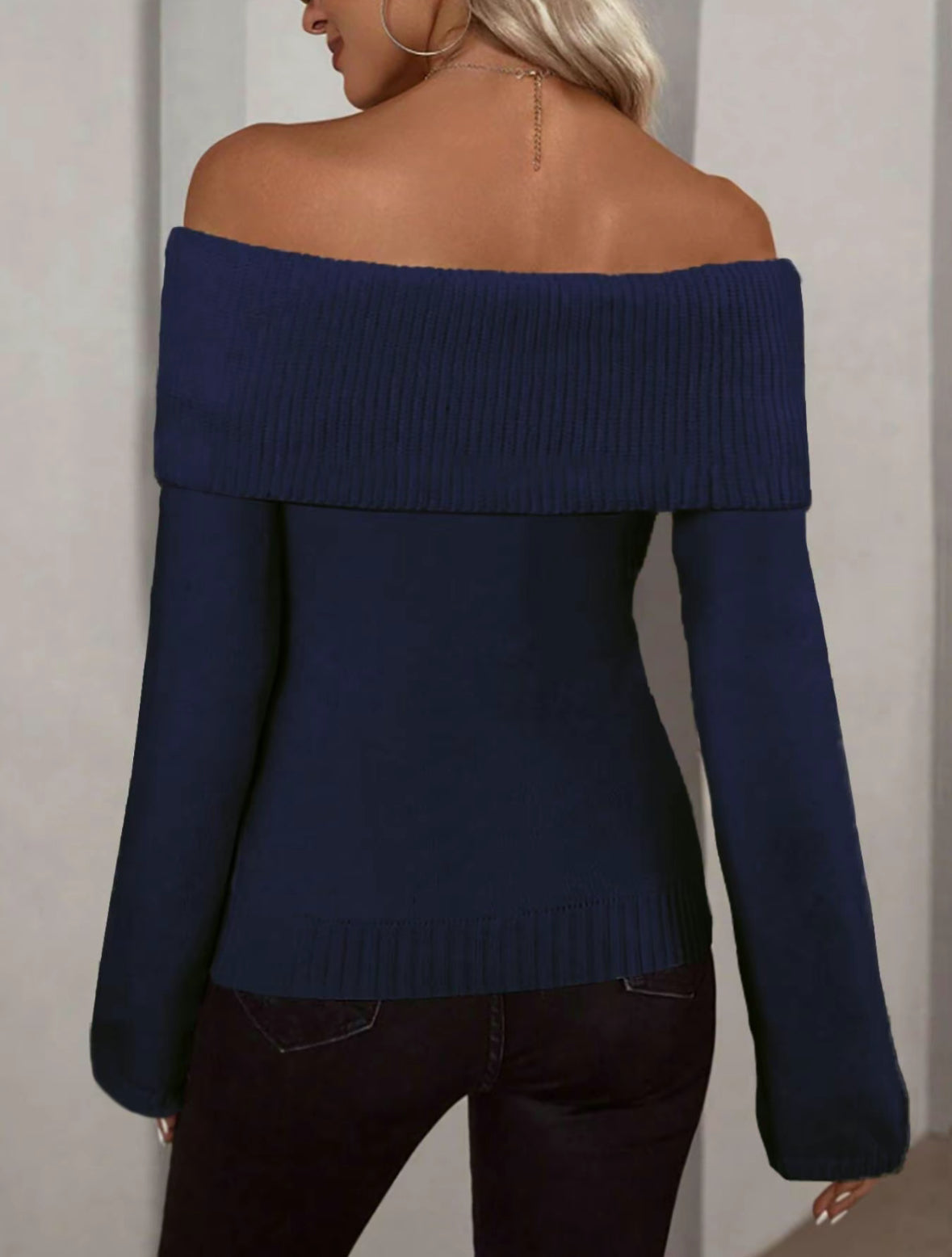 Off The Shoulder Sweater