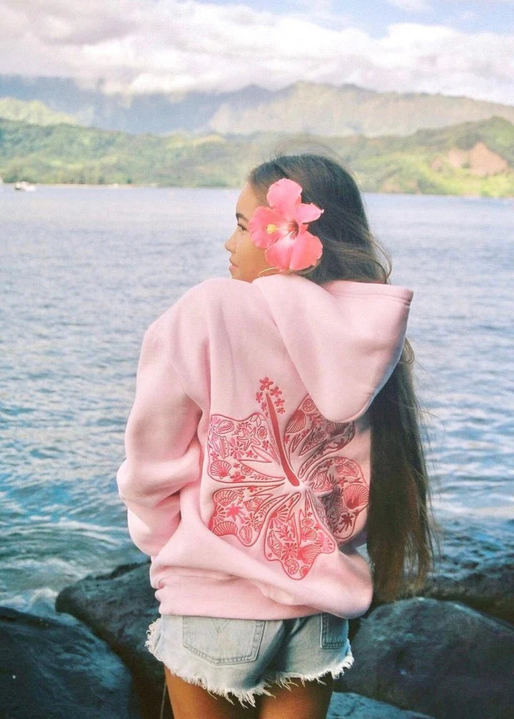 Big Hibiscus Hoodie