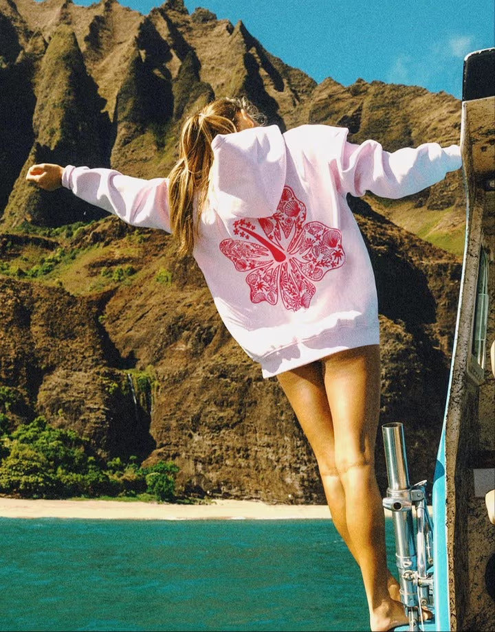 Big Hibiscus Hoodie