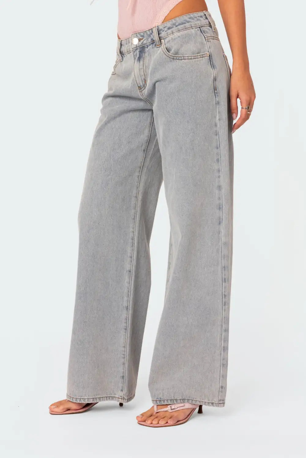 Pink Bow Jeans