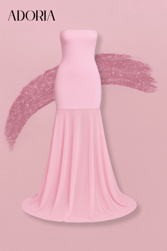 Flowy Mesh Mermaid Dress