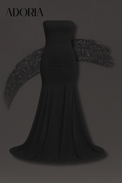Flowy Mesh Mermaid Dress