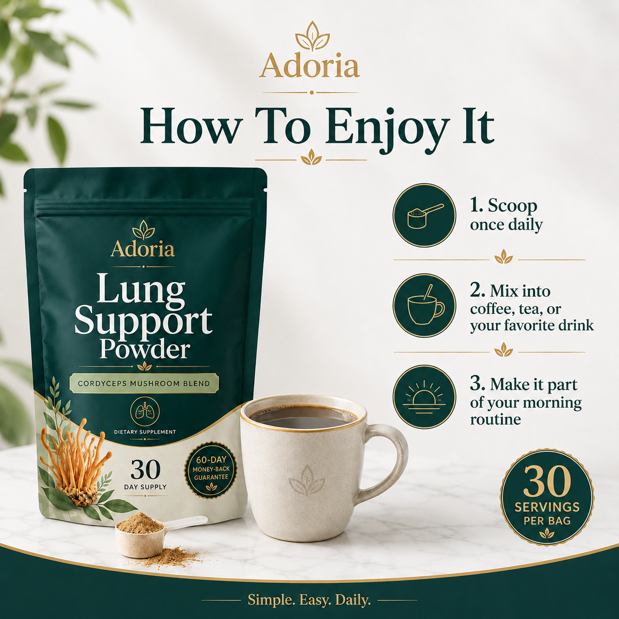 Adoria Lung Support Powder
