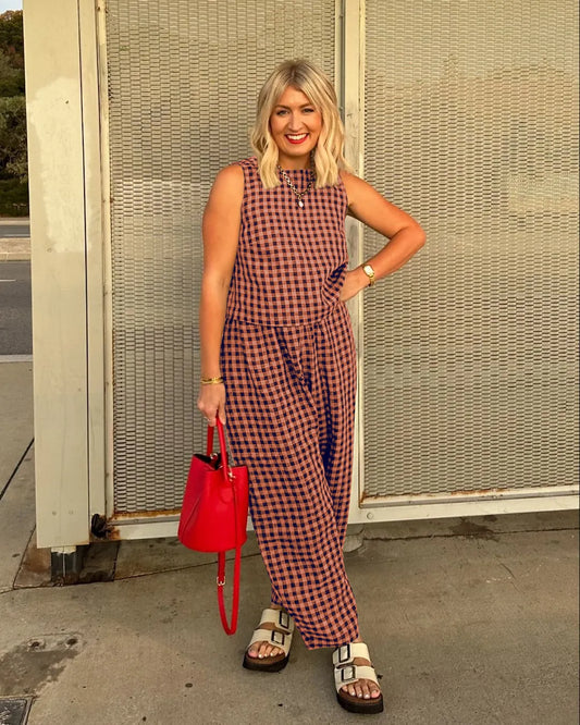 Gingham 2 Piece Set