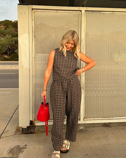Gingham 2 Piece Set