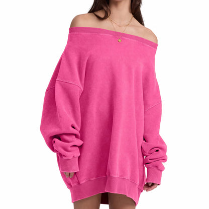 Off The Shoulder Crewneck