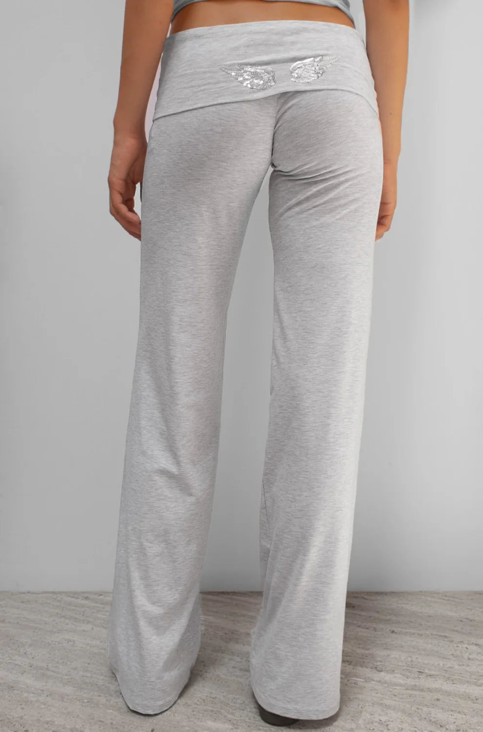 Angel Wing Sequin Pants