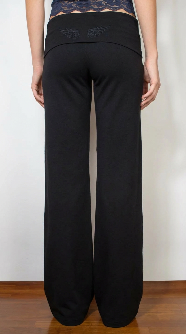 Angel Wing Sequin Pants