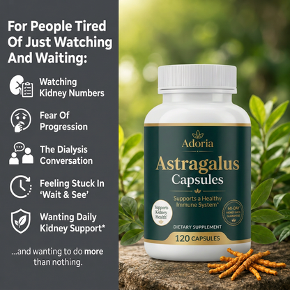 Adoria Kidney Support Astragalus Capsules