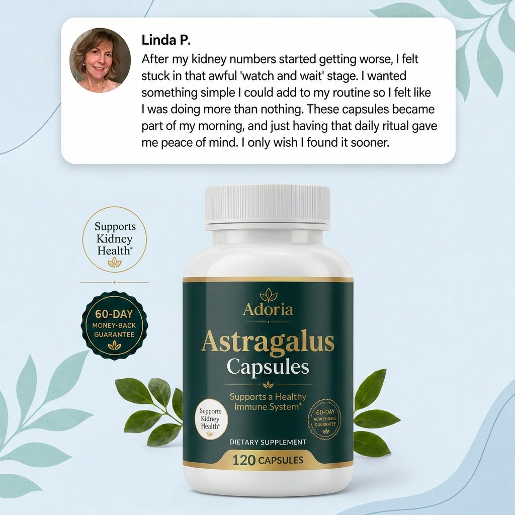 Adoria Kidney Support Astragalus Capsules