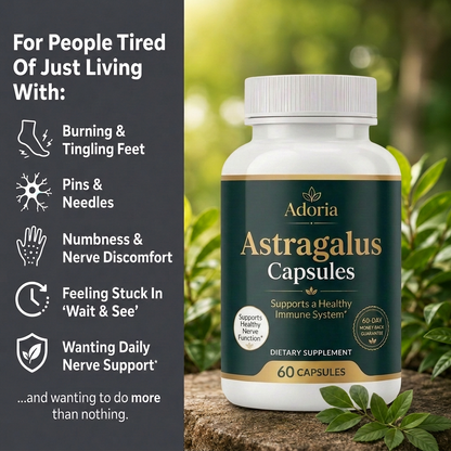 Adoria Nerve Support Astragalus Capsules